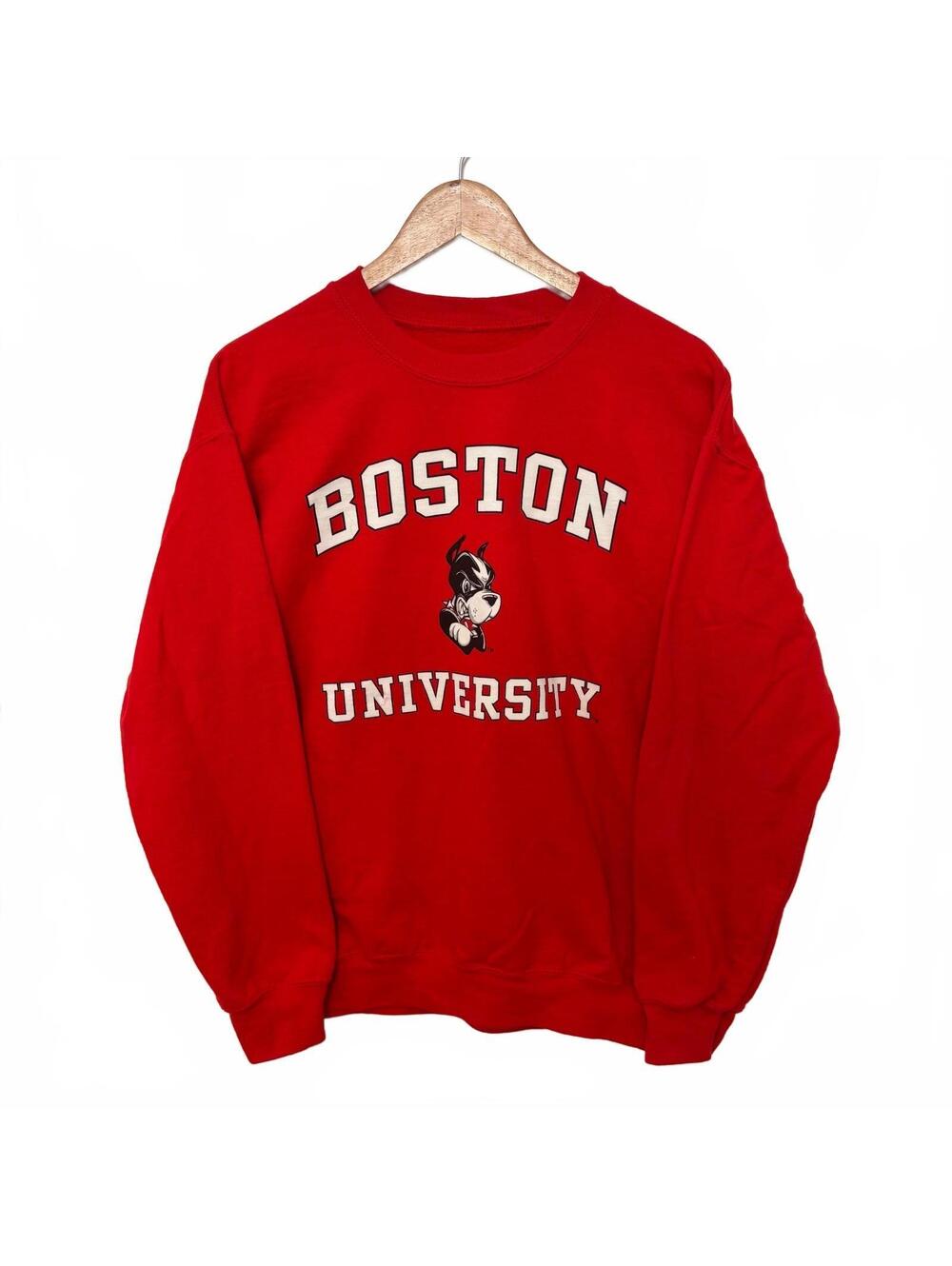 Red Boston University Sweater